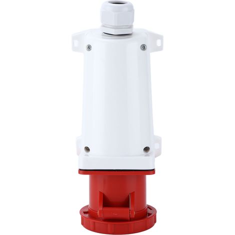 Prise industrielle 5 broches triphasée 380-415V 63A 3P+N+E IP67 avec connecteur ensemble (1/5)