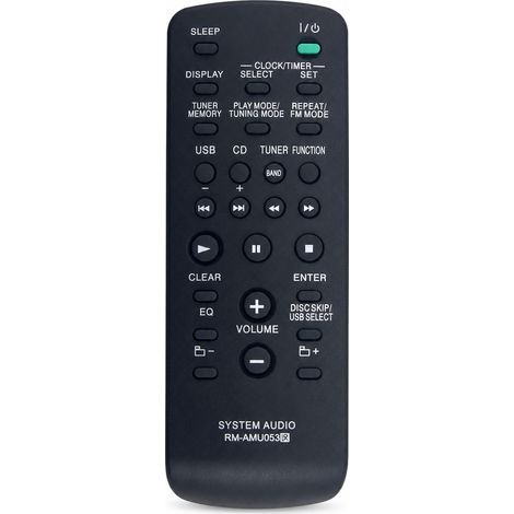 Telecomando di ricambio compatibile con sistema audio Sony RM-AMU053, senza programmazione (1/5)