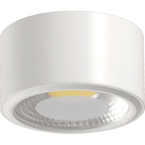 Aro Redondo Sobrep.Modelo Studio Blanco Led 12W-220V Calida (1/3)