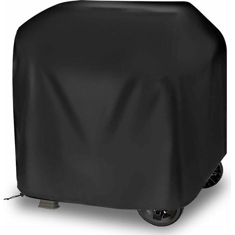 royaluxe - Housse Barbecue Bache de Protection BBQ Couverture de Gril Anti-UV/Anti-l'eau/Anti-l'humidité Imperméable Extérieur Barbecue Grill Noir-105 x 49 x 102cm, (1/5)