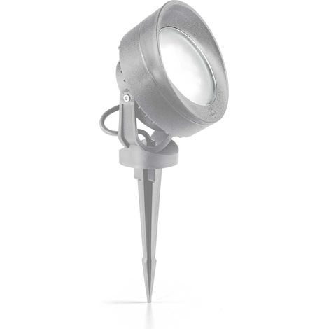 Piantana Moderna Da Esterno Litio Materie Plastiche Grigio 1 Luce Gx53 (1/5)