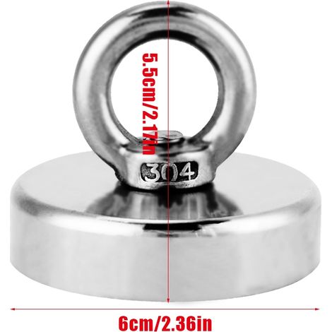 110 kg starker Magnet für Schatzsuche und Angeln (1/5)