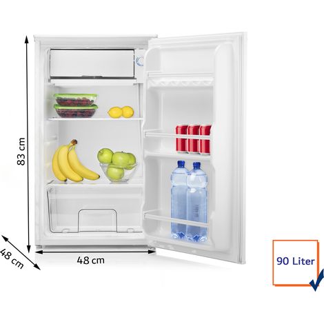 Kühlschrank 90 Liter mit 10 Liter Gefrierfach Camping geeignet (1/5)