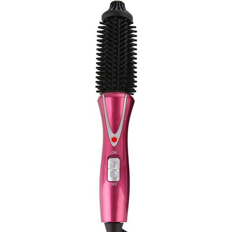 Brosse à cheveux électrique pliable et pliable, outil de coiffure portable, prise européenne. (1/5)