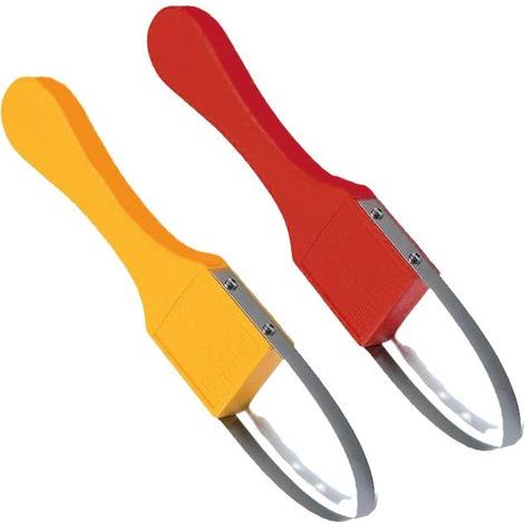 2 pièces d'outils de jardin de houe de désherbage manuel, outils de jardin de houe à étriers, outils de jardinage essentiels - Désherbeur de pissenlit, désherbeur de jardin en acier inoxy (1/4)