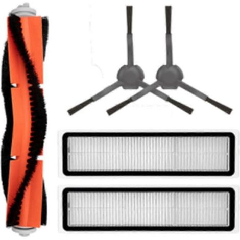 Pièces de rechange pour aspirateur robot-laveuse Xiaomi Mi Robot Vacuum-Mop 2 Ultra Cleaner : brosse latérale principale et filtre HEPA (STYTJ05ZHM). (1/5)