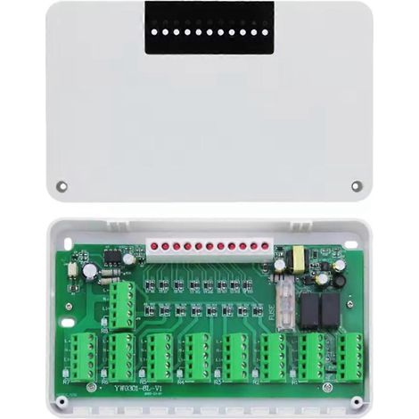 Zigbee-Zentralsteuerung für Zonenheizsysteme, Gasthermenstellantrieb, Tuya-Thermostat, wasserbasierte Fußbodenheizung (1/5)