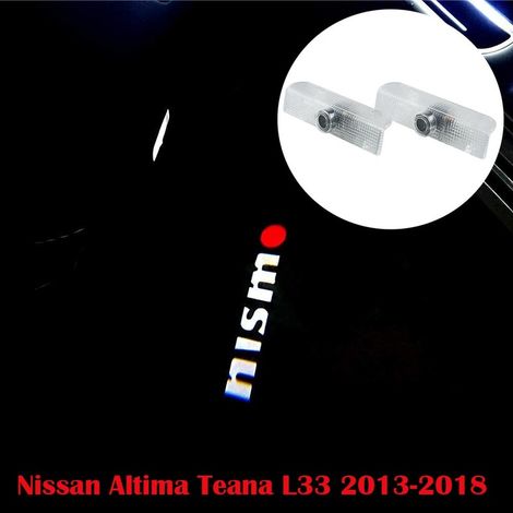 Éclairage de courtoisie LED Nismo Ghost Shadow Light (blanc froid) compatible avec Nissan Altima, Teana L33, Teana J32 et Patrol Y62. Éclairage de portière et de plancher pour véhicules Nissan. (1/4)