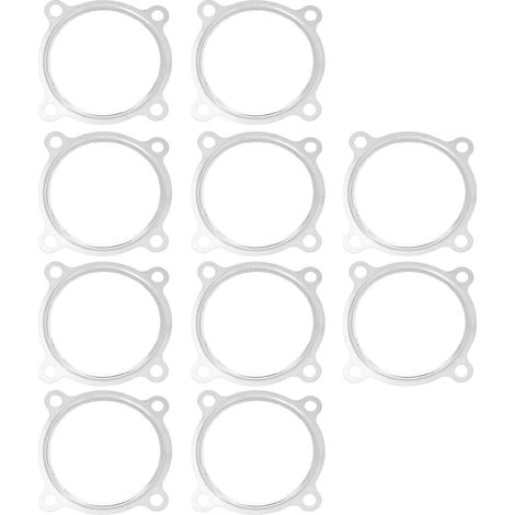 Lot de 10 joints de descente de turbo 3 pouces, 4 boulons, acier inoxydable résistant à la rouille, pour GT30 GT35 T3 T2 T4 T6 (1/5)