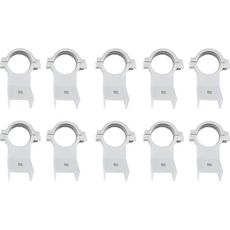 Lot de 10 supports de fixation LNB à tête haute fréquence KU pour antennes paraboliques (1/5)
