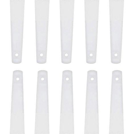 Lot de 10 applicateurs de colle pour cuir, bâtonnets de lissage