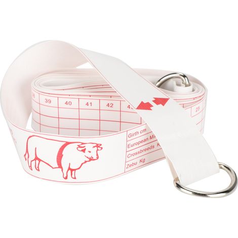 Mètre ruban pour bétail, mesure du poids de poitrine, règle de contraste, règle de mesure souple pour le corps, matériel agricole (1/5)