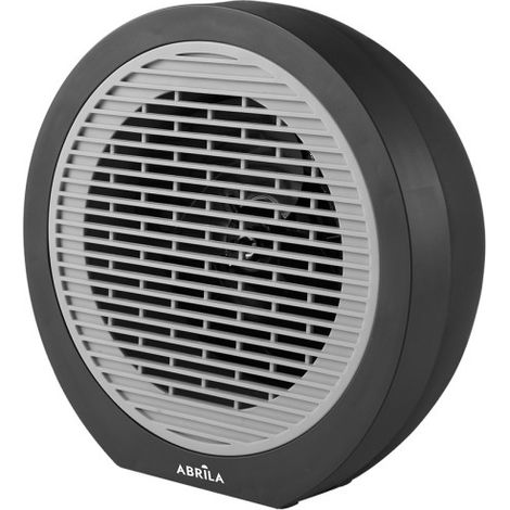 Thermoventilador elect.brindisi 2000w schwarz/grau thermostat.reg. 2potencias 3funciones sist.seguridad 25x25x16,8cm