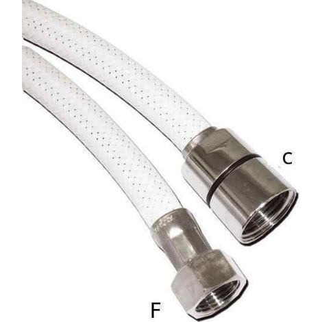Flexible douchette PVC 200cm C/F pour caravane et camping-car