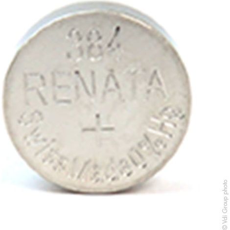 Renata / Swatch Group - Pile bouton oxyde argent 384 RENATA 1.55V 45mAh (1/4)