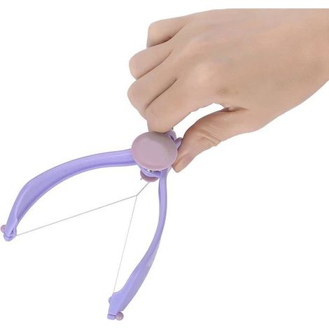 Épilateur facial - Belle commode - Violet - Épilateur à fil - Confortable pour les femmes - Portable (1/5)