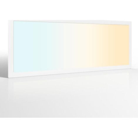 CCT LED Panel 30x80cm 24V 40W Rahmenfarbe weiß (1/5)