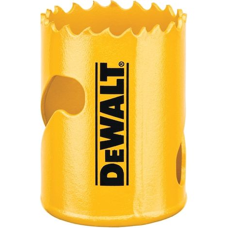 DeWALT Sierra perforadora bimetálica, diámetro de 40 mm, profundidad de perforación de 44 mm (1/2)