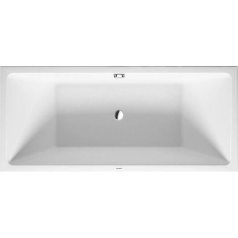 Duravit Vero Vasca da bagno ad aria a parete versione 180x80cm, rivestimento acrilico senza cuciture, due pendenze posteriori, 700417 - 700417000000000