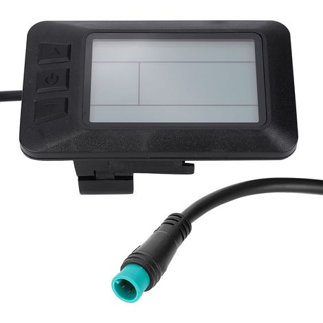 Accessoire de conversion électrique pour vélo KT LCD7, tableau de bord LCD avec connecteur étanche USB (1/5)