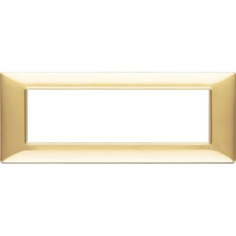 VIMAR - 14657.24 Placca 7M oro lucido