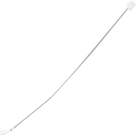 Brosse professionnelle double embout flexible pour filtre d'aquarium, brosse à ressort pour le nettoyage des tuyaux d'eau des aquariums. (1/5)