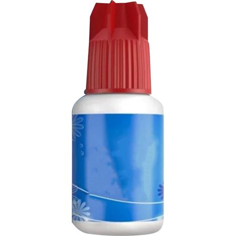 Colle pour extensions de cils à séchage rapide, semi-permanente, longue tenue, sans latex, sans larmes. (1/5)