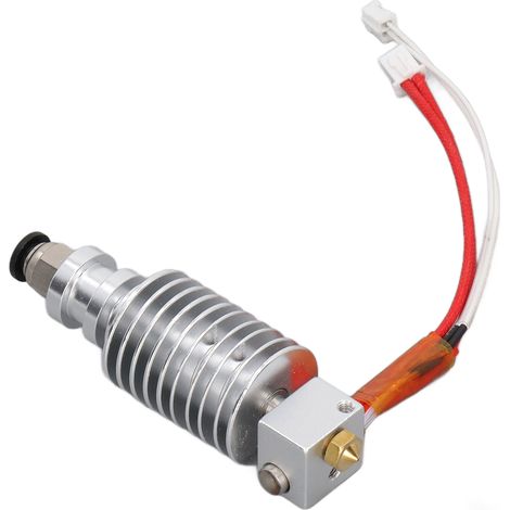 Hot-End-Extruder-Druckkopf-Set mit Silikonabdeckung für reibungslosen Materialfluss, 3D-Drucker-Extruder-Druckkopf-Ersatz, 40 W, 24 V DC (1/5)