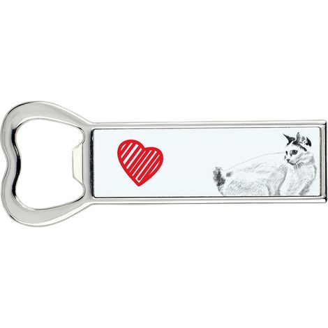 Bobtail giapponese - un apribottiglie con un gatto, un apri-frigo personalizzato, un regalo unico per uomo di Art-Dog (1/5)