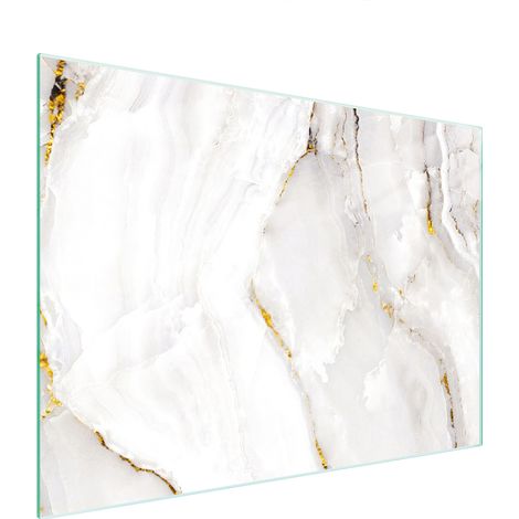 TAGLIERE IN VETRO 30x22 MARMO (1/5)