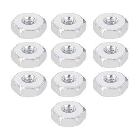10 pièces couvercle de pignon de barre de guidage 8mm écrous hexagonaux accessoires de remplacement adaptés pour trononneuse Stihl (1/5)