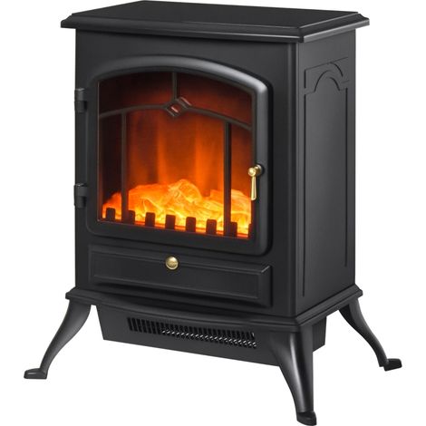 Cheminée électrique – 1000/2000 W – 45 × 28 × 54 cm