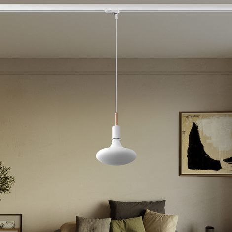 Creative Cables – Pendelleuchte für 7-cm-Schiene mit Kabelklemme – Leuchtmittel nicht enthalten (1/4)