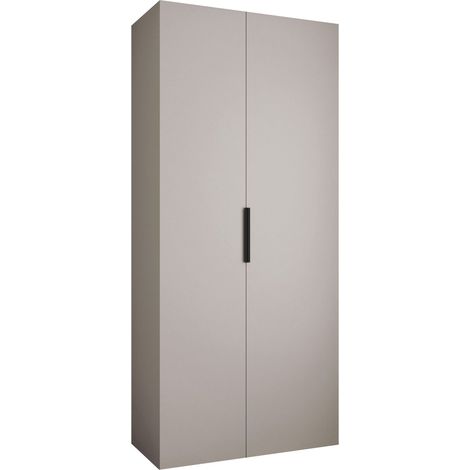 Armario Hartford 572, Cachemira, 246x110x42cm, Puertas de armario: Con bisagras, Número de estantes: 6