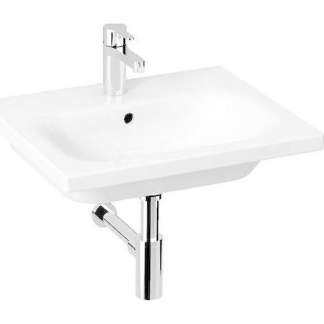 Jika Mio-N - Lavabo 550x450 mm, avec trop-plein, avec trou pour robinet, blanc H8127120001041 (1/3)