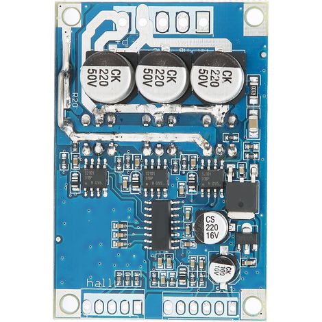 Bürstenloser Motorcontroller, symmetrische BLDC-Treiberplatine mit Hall-Sensor, elektrisches Zubehör für DC 12 V–36 V (1/5)