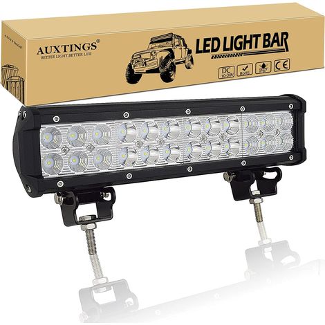 30,5 cm 72W LED Barre de Lampe de Travail Flood Spot Off Road Camion SUV 4WD Conduite Feux de Brouillard (1/5)