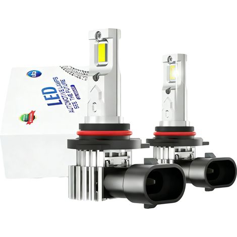Linterna frontal, 10000 lúmenes de brillo, diseño Plug and Play, 9005/HB3 (1/2)