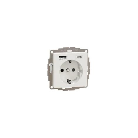 Merten meg2367-0319 sch-stdo+brs+stk+usb a+c 3a pw sysm