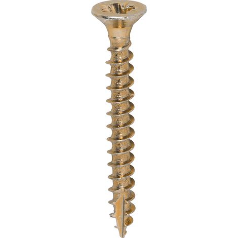 TIMCO Classic Multi-Purpose Countersunk Gold Woodscrews - 3.5 x 30