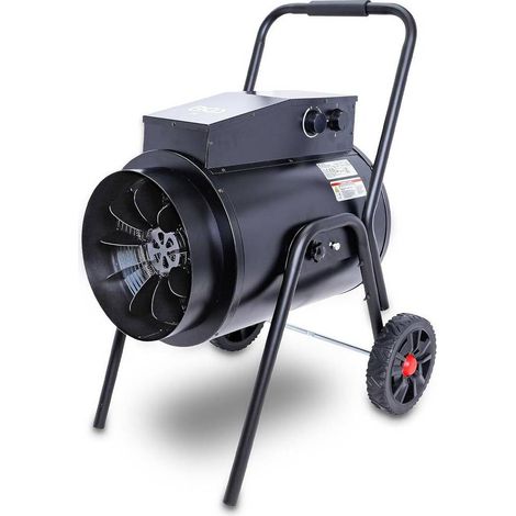 Ventilateur Chauffant Électrique 15 kW - 50.8 x 53.8 x 65.2 cm - Puissance Élevée, Chauffage Rapide - D-Work (1/5)