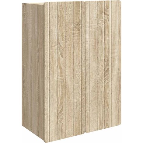Wandschrank Sonoma-Eiche 66 x 34,5 x 92 cm Holzwerkstoff vidaXL