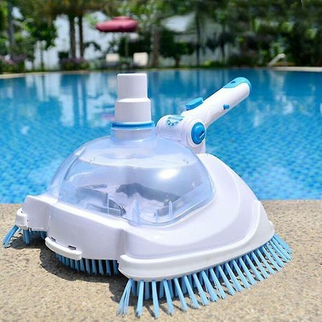 Aspirateur de piscine Aspirateur de spa de piscine Pompe à eau manuelle transparente Nettoyeur de piscine (1/4)