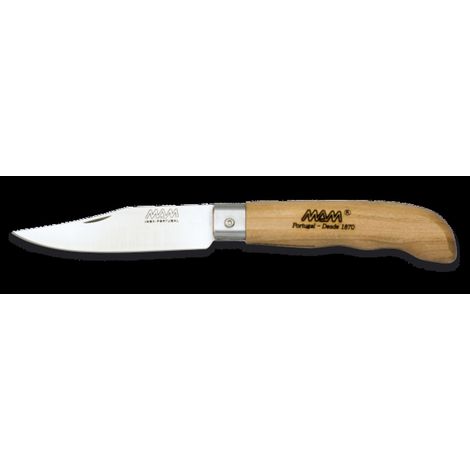 Couteau pliant mam lame inox 8.5 cm manche bois