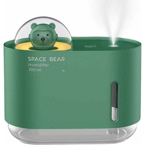 Space Bear Humidifier for Children's Rooms, 300ml, Cool Mist, Auto Shut-Off, Night Light, User Interface (1/5)