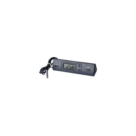 Thermomètre numérique intérieur extérieur avec sonde 115 cm – Affichage LCD – Plage de mesure -50 à 70 °C – Alimentation 1 pile AAA (1/5)