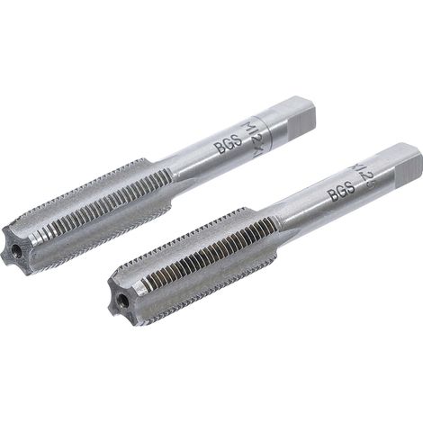 BGS - Gewindebohrer Vor- und Fertigschneider M12 x 1,25 2-tlg. - 1900-M12X1.25-B