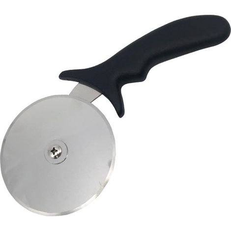 Rotella tagliapizza, in acciaio inox – 23,7 cm, extra pesante (140 g). Lama affilata, classica e divertente un pratico accessorio da cucina con protezione per le dita. Ideale per gli amanti della pizz (1/5)