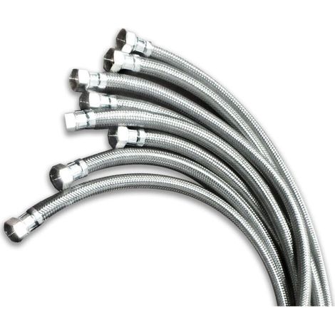 Coupe De Tuyau Tuyaux Souples Douche Robinets Lavabos Cuisine 40 Cm Pour La Salle De Bain