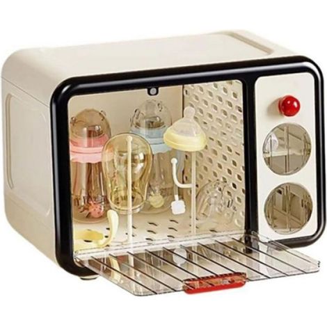 Organisateur de Biberons - Rangement pour Tasses et Vaisselle - Compatible Cuisine Bureau Salon - 1 Pièce (1/5)